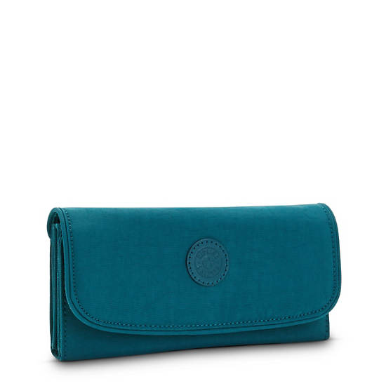 Carteras Kipling Money Land Snap Wallet Turquesa | MX 2194FD